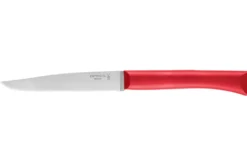 Couteau de table Opinel Bon Appétit + lame 11cm en inox manche en polymère rouge