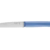 Couteau de table Opinel Bon Appétit + lame 11cm en inox manche en polymère bleu