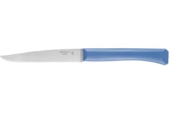 Couteau de table Opinel Bon Appétit + lame 11cm en inox manche en polymère bleu