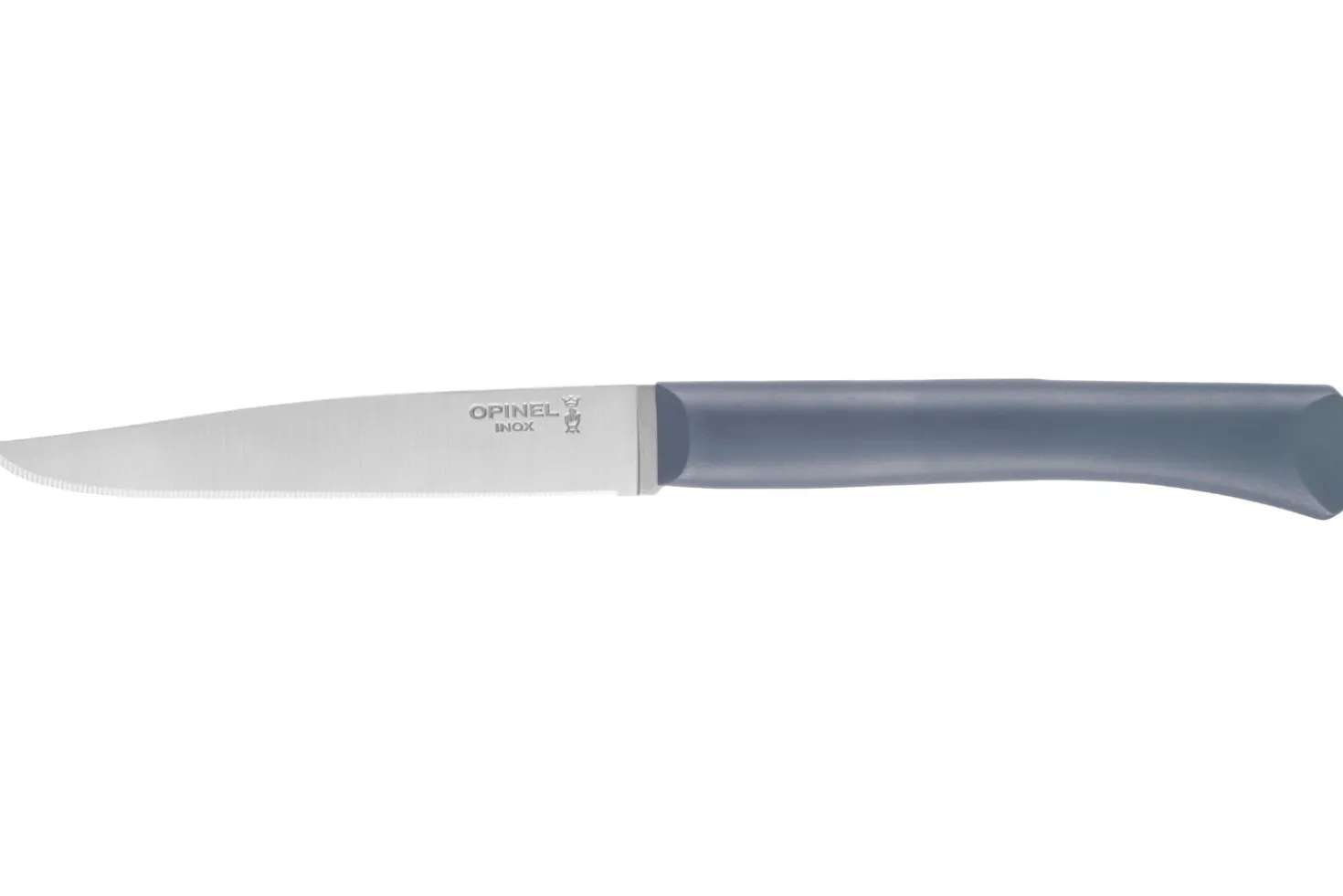 Couteau de table Opinel Bon Appétit + lame 11cm en inox manche en polymère anthracite