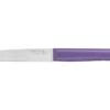 Couteau de table Opinel Bon Appétit + lame 11cm en inox manche en polymère violet