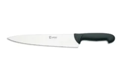 Couteau de tour/chef Jero Ecoline manche surmoulé noir 20cm