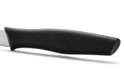 Couteau d'office Arcos Nova lame dentée en acier Nitrum manche noir 10cm