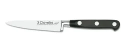 Couteau d'office 3 Claveles Forgé acier inox 10cm