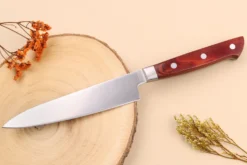 Couteau d'office 13,5cm japonais Satake Cutlery Brown Pakkawood