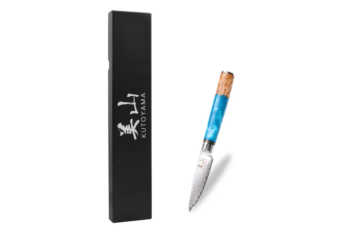 Couteau d'office 8cm Kutoyama damas Azur