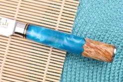 Couteau d'office 8cm Kutoyama damas Azur