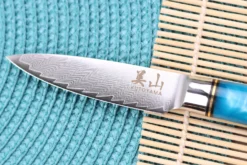 Couteau d'office 8cm Kutoyama damas Azur