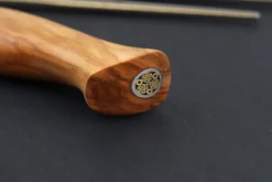 Couteau d'office 9,5cm Ryda Knives ST650 Damas et manche en olivier
