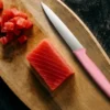 Couteau d'office Fischer Creative Chef 10cm manche surmoulé rose