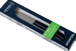 Couteau d'office Intempora Opinel n°225 lame 8cm manche bleu marine