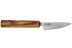 Couteau d'office japonais artisanal Wusaki Migaki G3 8cm