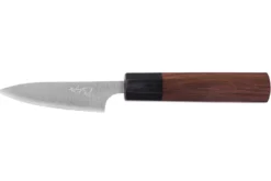 Couteau d'office japonais artisanal Shibata Koutetsu AS 8cm