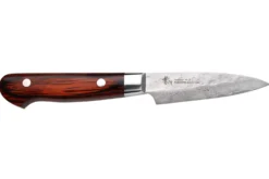 Couteau d'office japonais 8cm Sakai Takayuki Damascus Western 33 couches