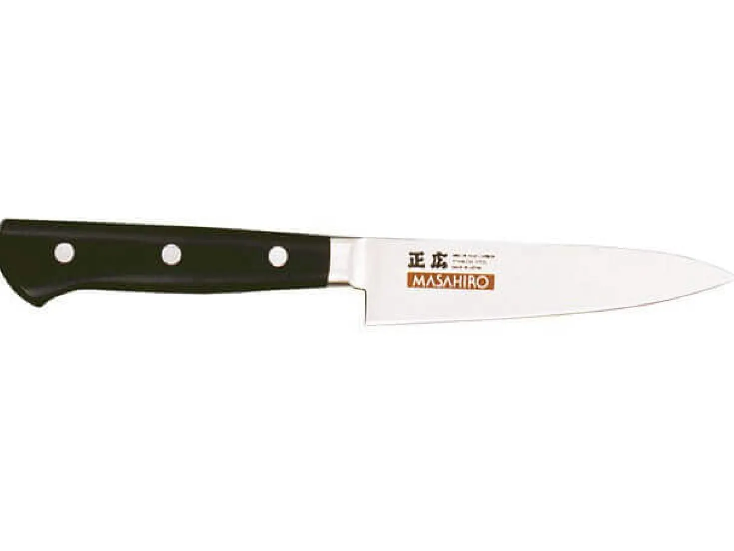 Couteau d'office japonais Masahiro lame 12cm acier MBS-26