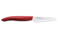 Couteau d'office Kyocera lame céramique 7.5 cm manche rouge