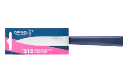 Couteau d'office Opinel Les Essentiels + n°312 lame 10cm manche en polymère bleu