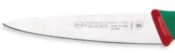 Couteau d'office professionnel SANELLI Premana lame semi-rigide 10cm manche vert