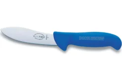 Couteau à dépouiller le mouton Dick Ergogrip lame 13cm manche bleu