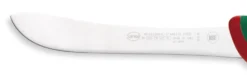 Couteau à dépouiller professionnel SANELLI Premana lame 18cm manche vert