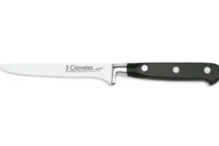 Couteau à désosser 3 Claveles Forgé acier inox 13cm