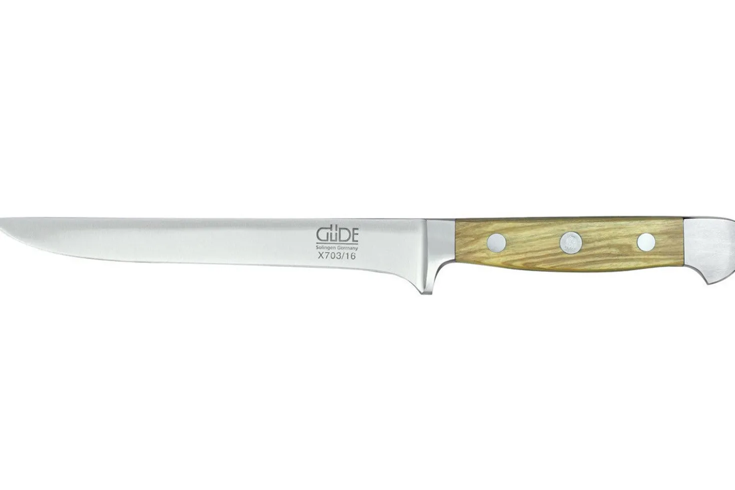 Couteau à désosser 16cm forgé Alpha Olive Güde