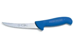 Couteau à désosser Dick Ergogrip lame courbe rigide manche bleu