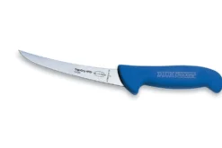 Couteau à désosser Dick Ergogrip lame courbe semi-flexible manche bleu