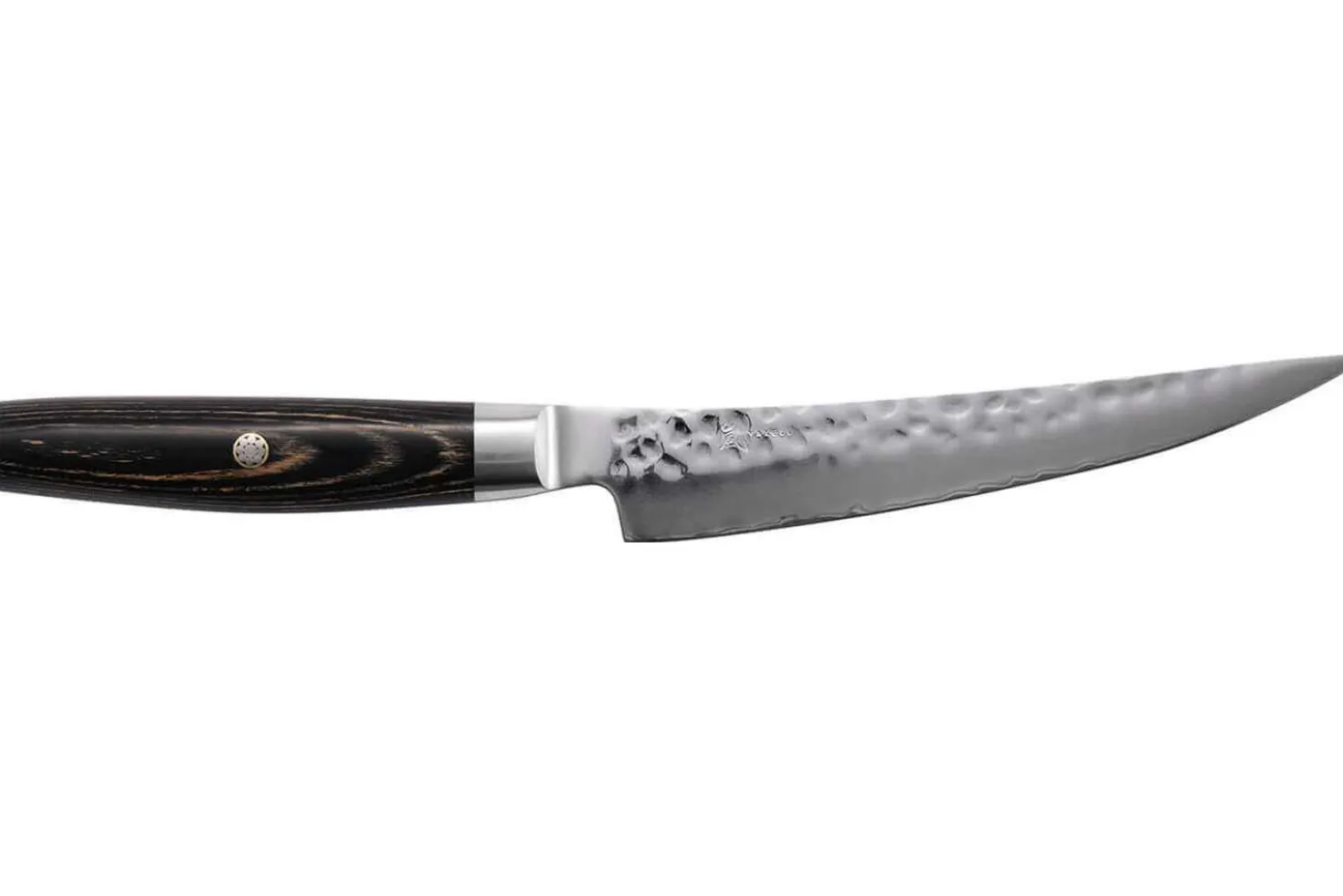 Couteau à désosser japonais Yaxell Ketu lame incurvée 15cm manche en Pakkawood
