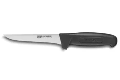 Couteau à désosser professionnel Fischer HACCP lame droite 14cm manche noir