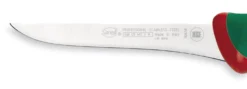 Couteau à désosser professionnel SANELLI Premana lame fine 14cm manche vert