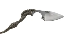 Couteau EDC Wildsteer Krill KR0111 lame 5cm manche paracorde Camouflage + étui Kydex
