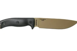 Couteau Esee 6 6PDE-001 lame acier carbone 16,5cm manche G10 noir + étui