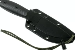 Couteau Esee 3 3PMB-001 lame acier carbone 8,8cm manche G10 noir + étui