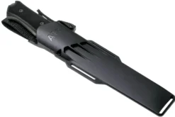 Couteau Fallkniven A1xb Expedition Knife Tungsten Carbide lame noire 16cm manche Thermorun noir + étui Zytel