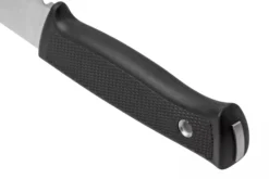 Couteau Fallkniven F1 VGWolf Swedish Air Force lame 9,7cm manche thermorun noir + étui en cuir