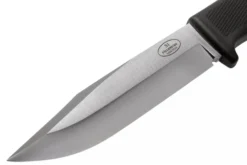 Couteau Fallkniven S1L Forest Knife lame 13cm manche thermorun noir + étui en cuir