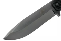 Couteau Fallkniven S1xb Tungsten Carbide lame noire 13cm manche Thermorun noir + étui Zytel