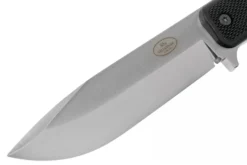 Couteau Fallkniven S1X Forest Knife lame satinée 13cm manche Thermorun noir + étui Zytel