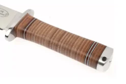 Couteau Fallkniven Thor NL1 lame Bowie 25cm manche cuir + étui en cuir