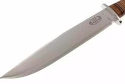 Couteau Fallkniven Thor NL1 lame Bowie 25cm manche cuir + étui en cuir