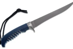 Couteau à filet Buck 225 Silver Creek 0225BLS lame 24,4cm manche polypropylène/caoutchouc + étui