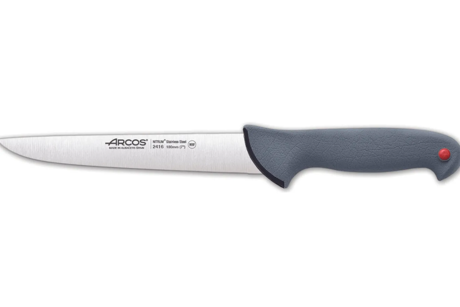 Couteau à filet professionnel Arcos Colour Prof 242500 lame 20cm manche en PP