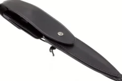 Couteau Fox Military Modras FX.507 lame 17,5cm manche G10 noir + étui en cuir