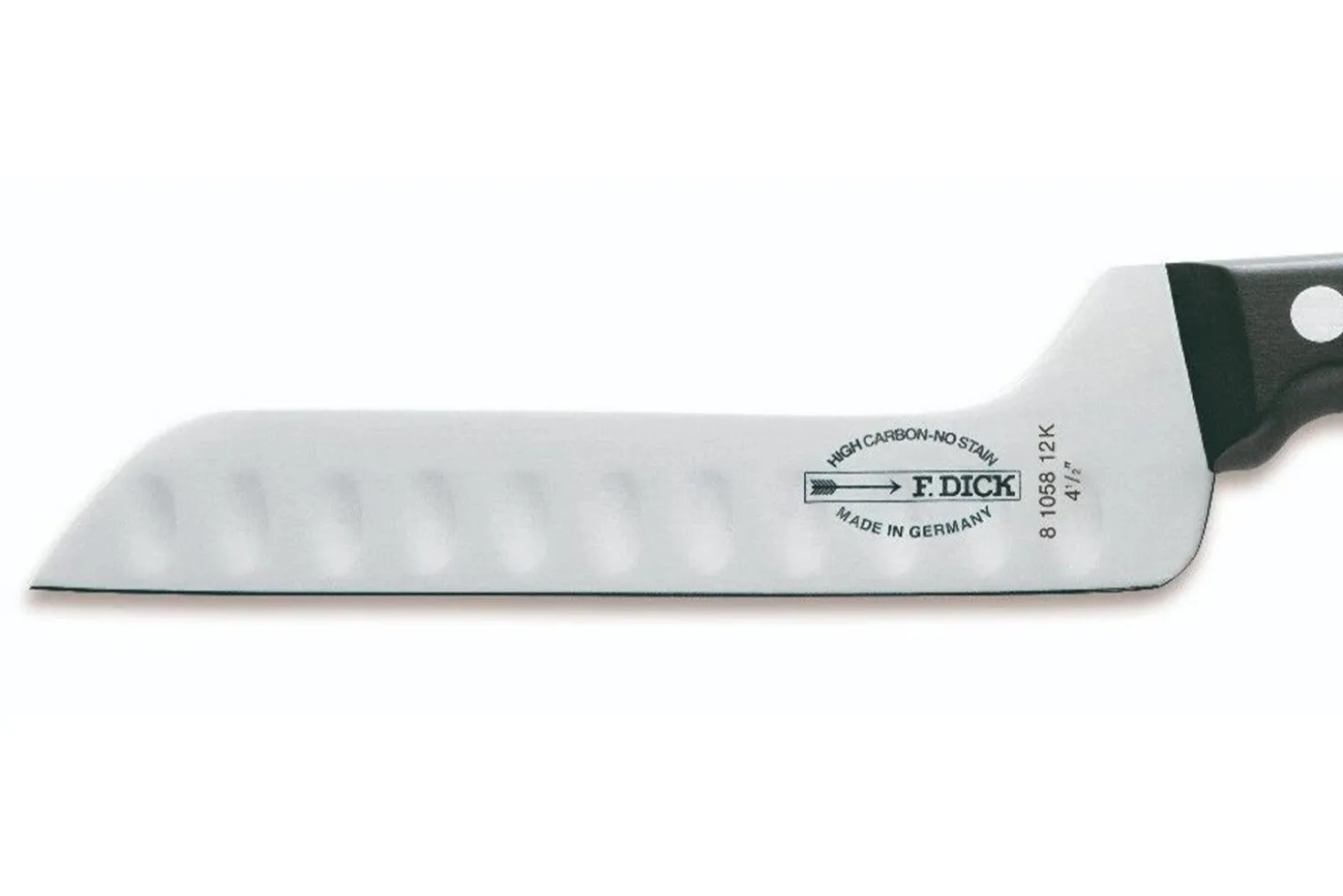 Couteau à fromage 12cm DICK acier inox alvéolé