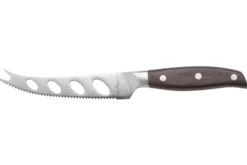Couteau à fromage 13cm Guillaume Leonard Cuistot en acier inoxydable et bois de santal rouge