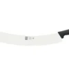 Couteau à fromage et pizza professionnel Icel 38cm double manche noir