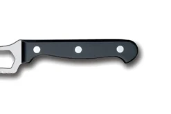 Couteau à fromage à pâte molle Fischer Bargoin lame crantée inox design 15cm