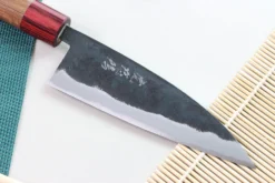 Couteau funayuki japonais artisanal Wusaki Yuzo BS2 15cm