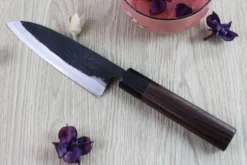Couteau funayuki japonais artisanal Nishida Shirogami 15cm